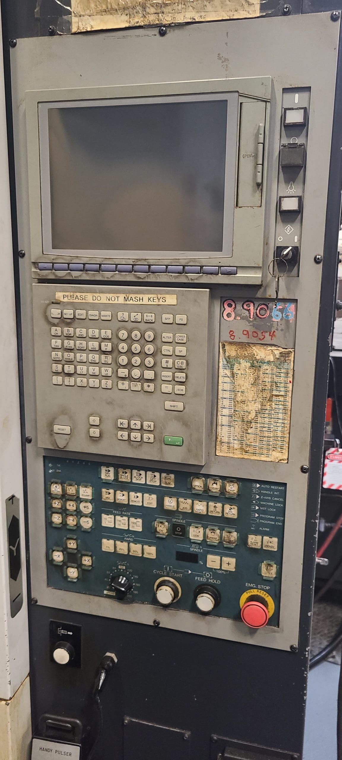 OKK HM80s 800MM CNC HMC, 2004- 60 ATC - Image 3