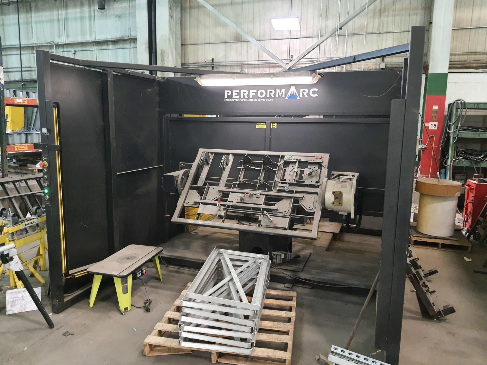 Miller PerformArc PA550HW Robotic Welding Cell, 2013