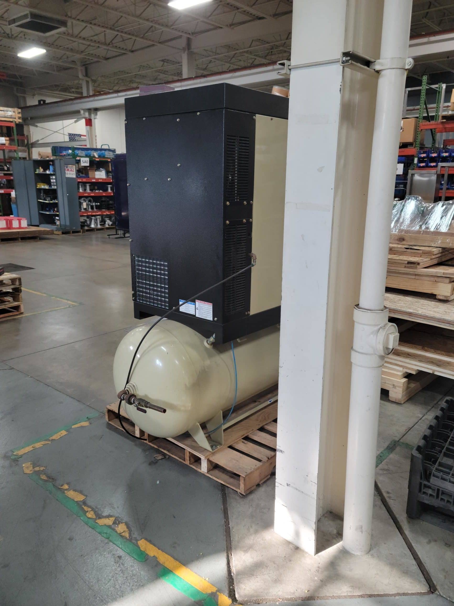 10 HP Ingersoll Rand R7.5i-A135 Rotary Screw Air Compressor, 2014 - 80 Gallon Tank - Image 5