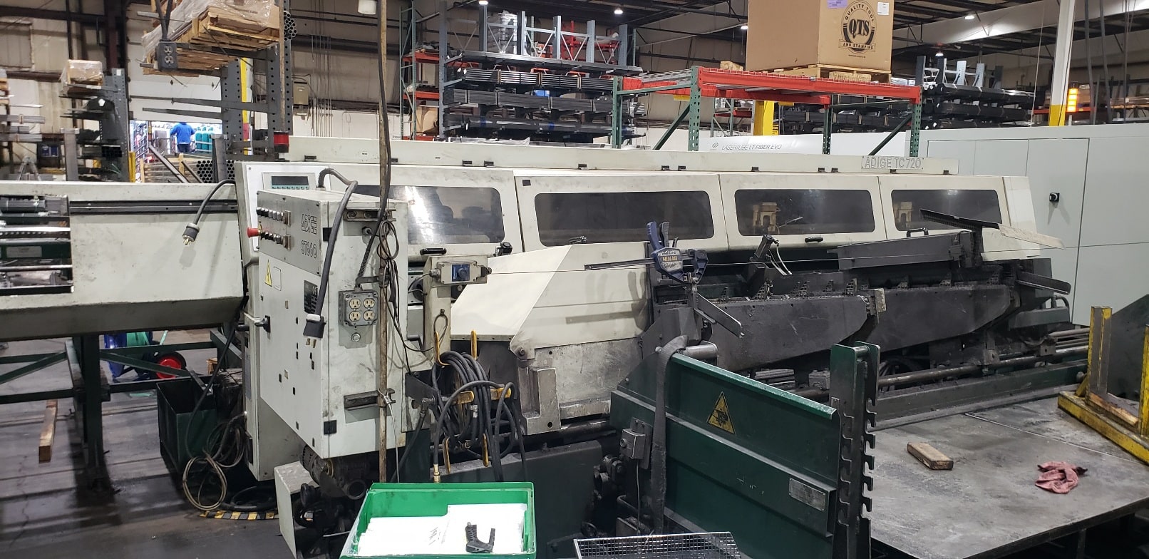 Adige TC 720 cold saw with an ST 660 deburr, 2005.