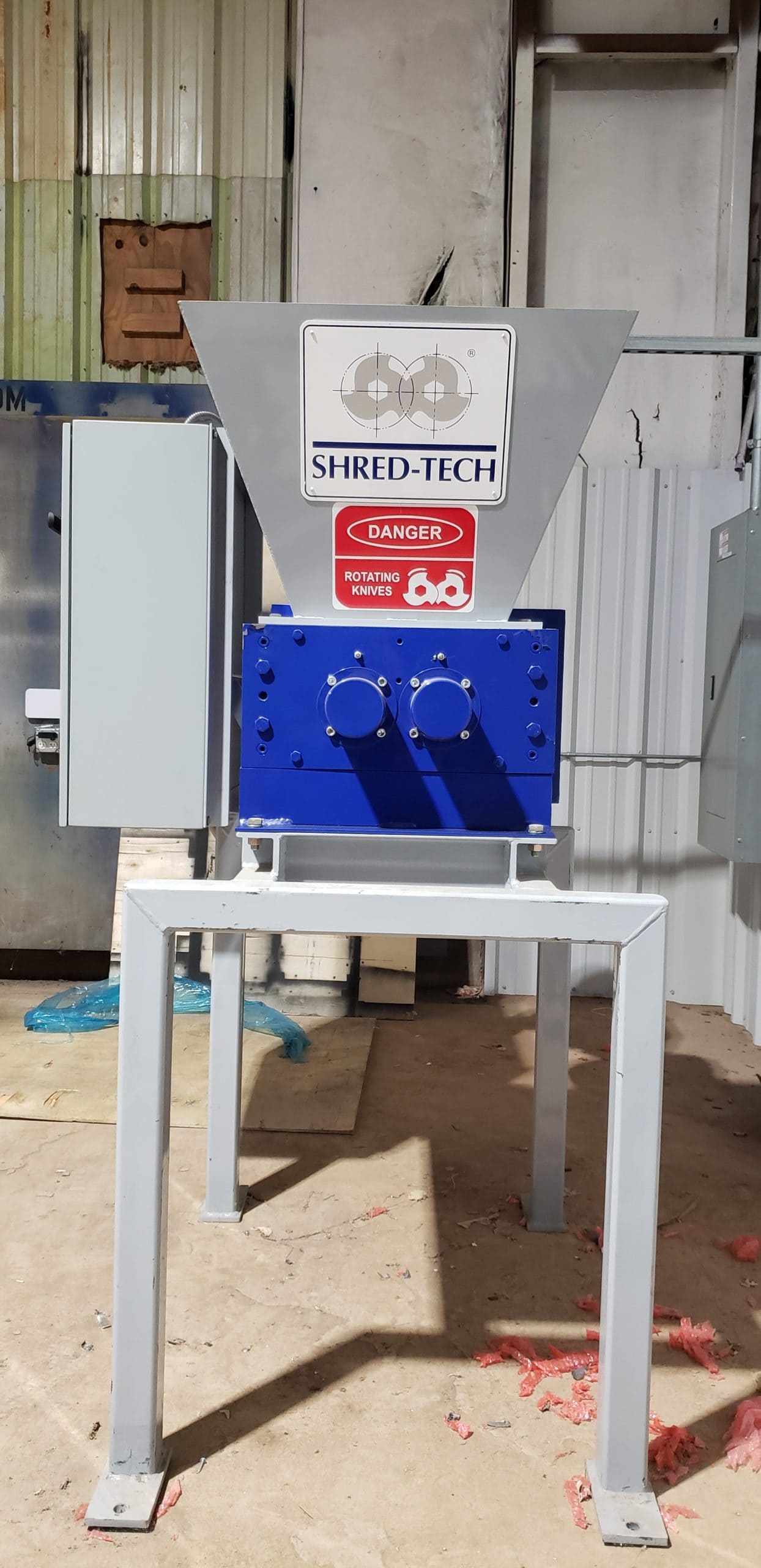 Shred Tech ST-25ES Dual Shaft Shredder, 2019 - Image 2