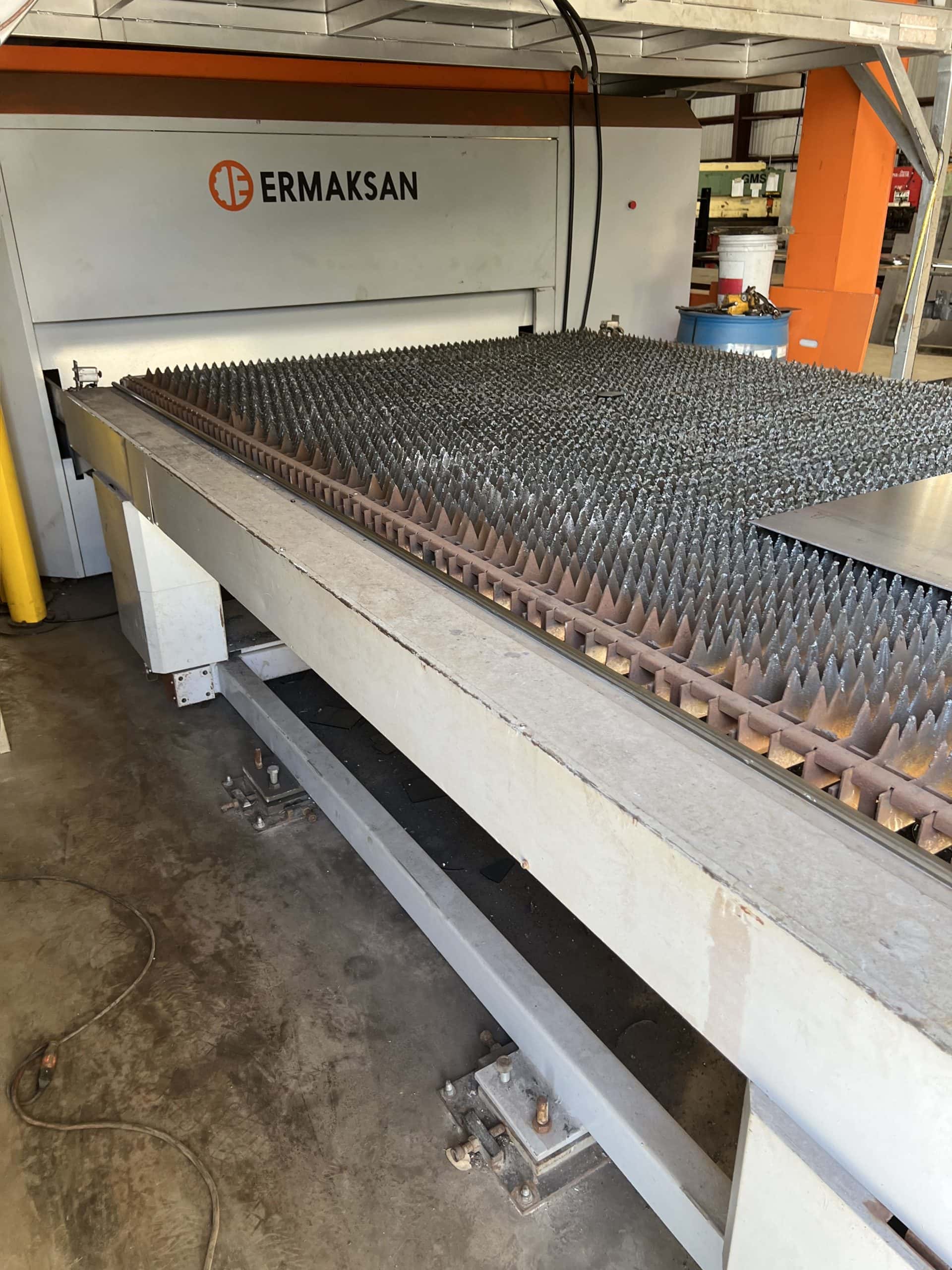 3000 Watt Ermak Fibermak Fiber Laser, 2011- 6' x 12' Dual Shuttle Tables, New Cutting Head and CNC Control in 2018 - Image 3