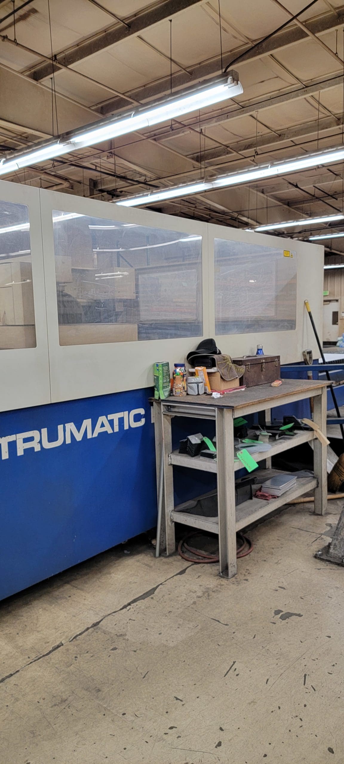 4000 Watt Trumpf Trumatic L3030 CO2 Laser, 2005 - 5'x10', Cooler, Dust Collector, Shuttle Table In & Out, Video Available, Available Immediately - Image 3