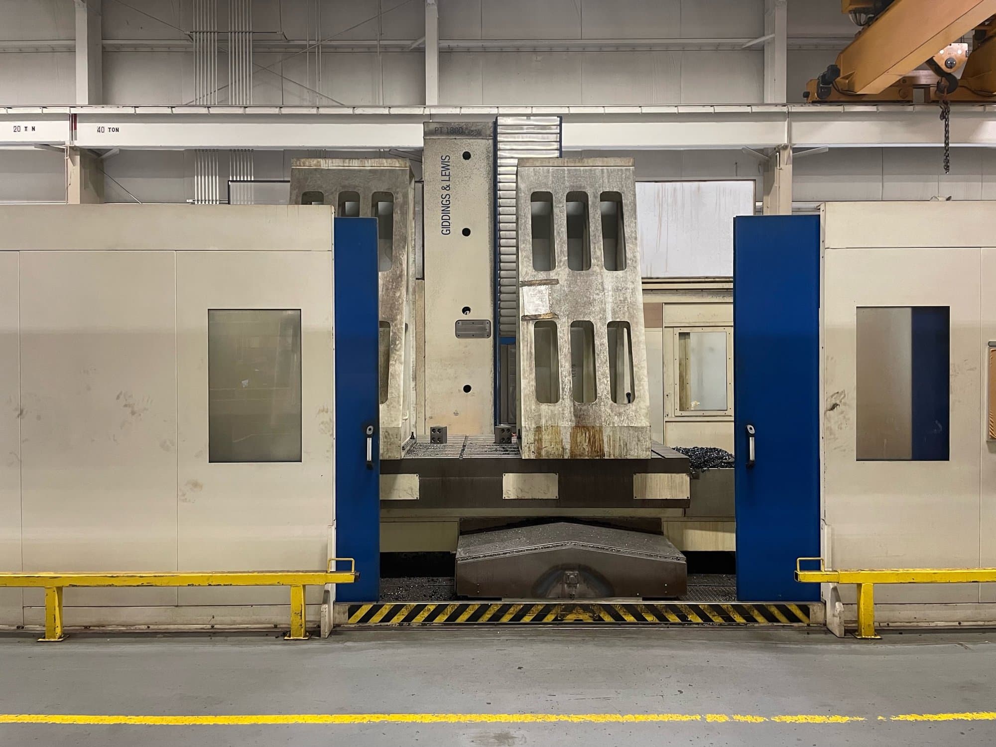 Giddings & Lewis PT1800 CNC Horizontal Boring Mill, 2006 - Heidenhain Control - Image 6