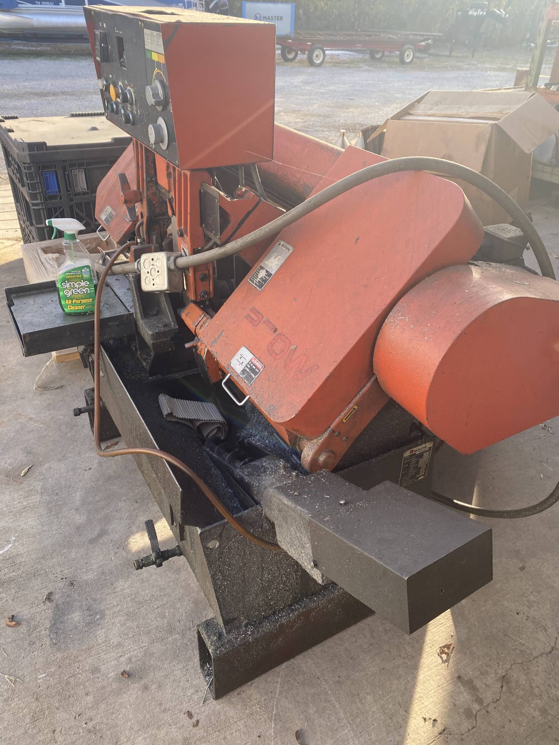 Amada HA250W Band Saw, 1997- Extra Blades - Image 2