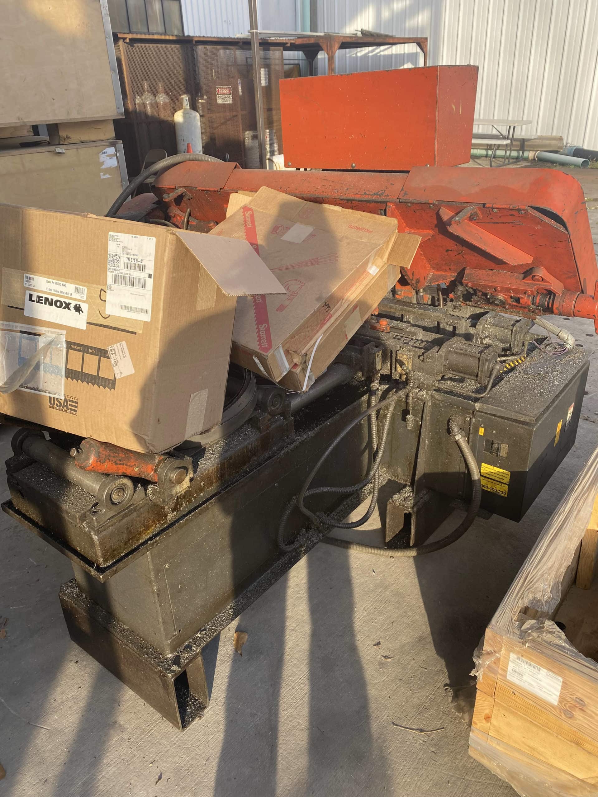 Amada HA250W Band Saw, 1997- Extra Blades - Image 3