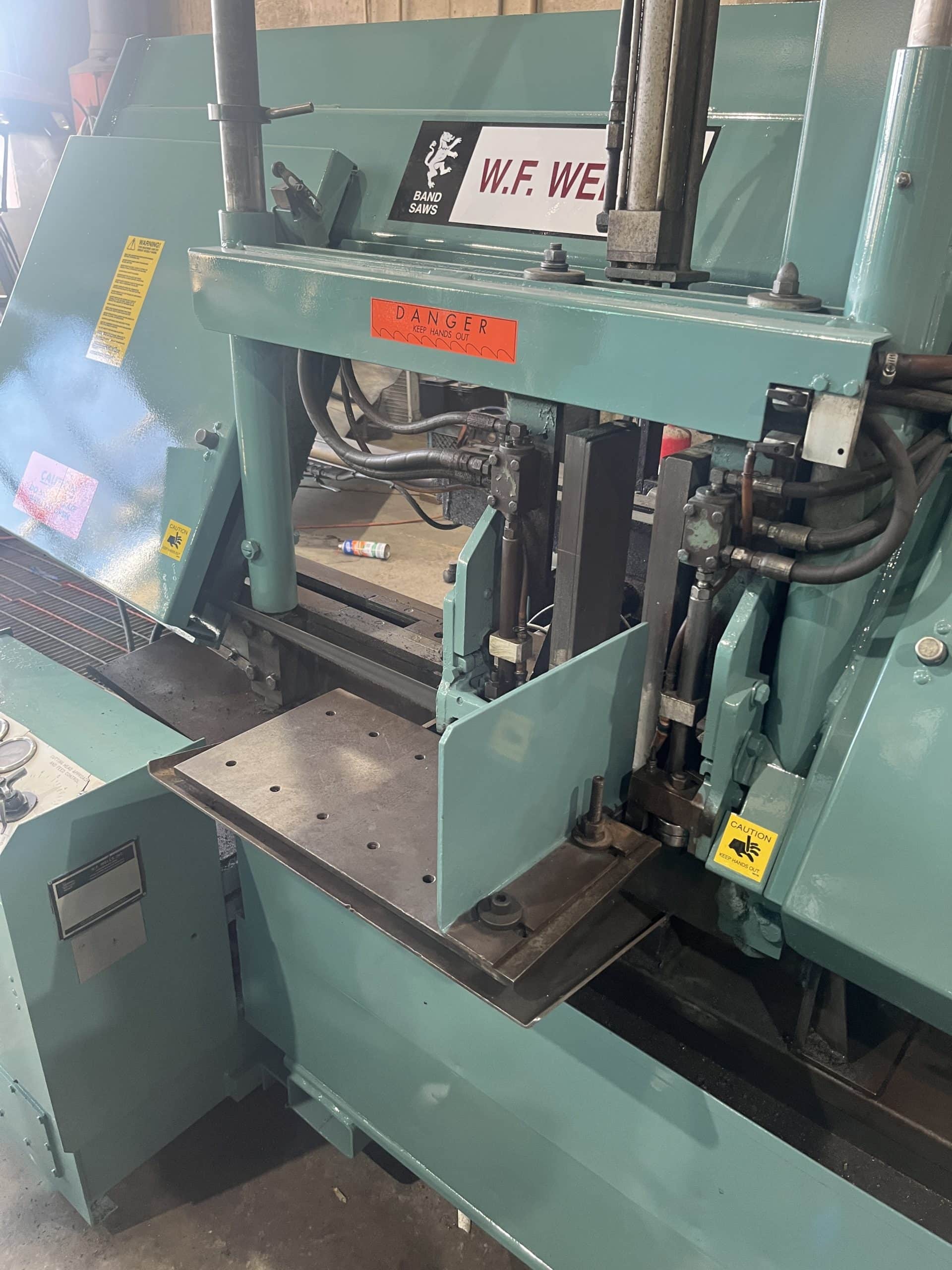 17" x 20" WF Wells F-1620-HA CNC Band Saw, 2004- Conveyor Included - Image 7