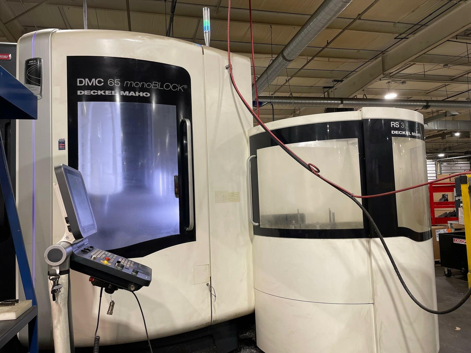DMG Mori DMC65 monoBlock 5 Axis UMC, 2014 - Pallet Changer, Renishaw Probe, 18K RPM Spindle - Image 2
