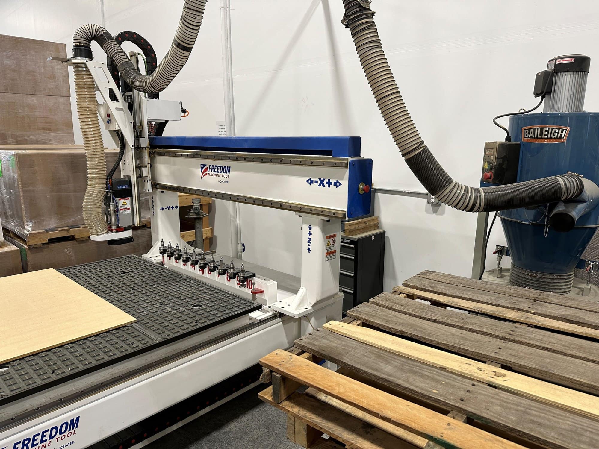 Freedom F37-5-10 CNC Router, 2019 - Automatic Tool Changer, 15K RPM Spindle, Low Hours