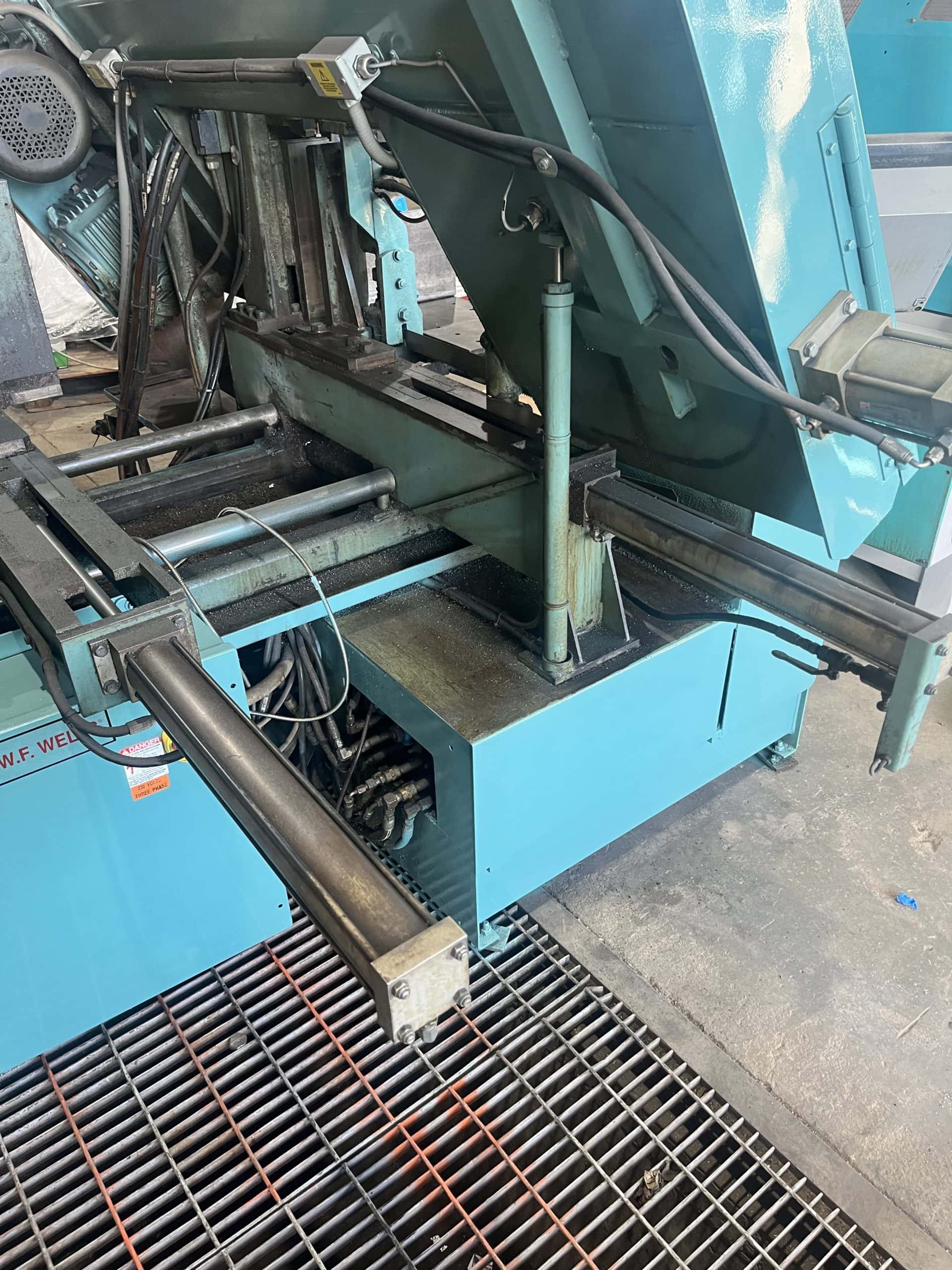 17" x 20" WF Wells F-1620-HA CNC Band Saw, 2004- Conveyor Included - Image 9