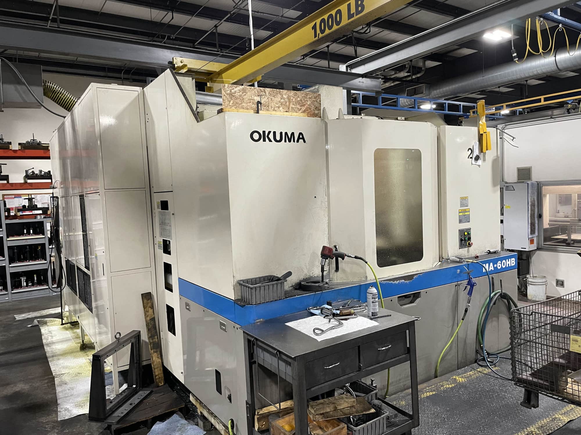 Okuma MA60-HB 630 MM HMC, 2001- 60 Tool Belt, CAT50 - Image 2