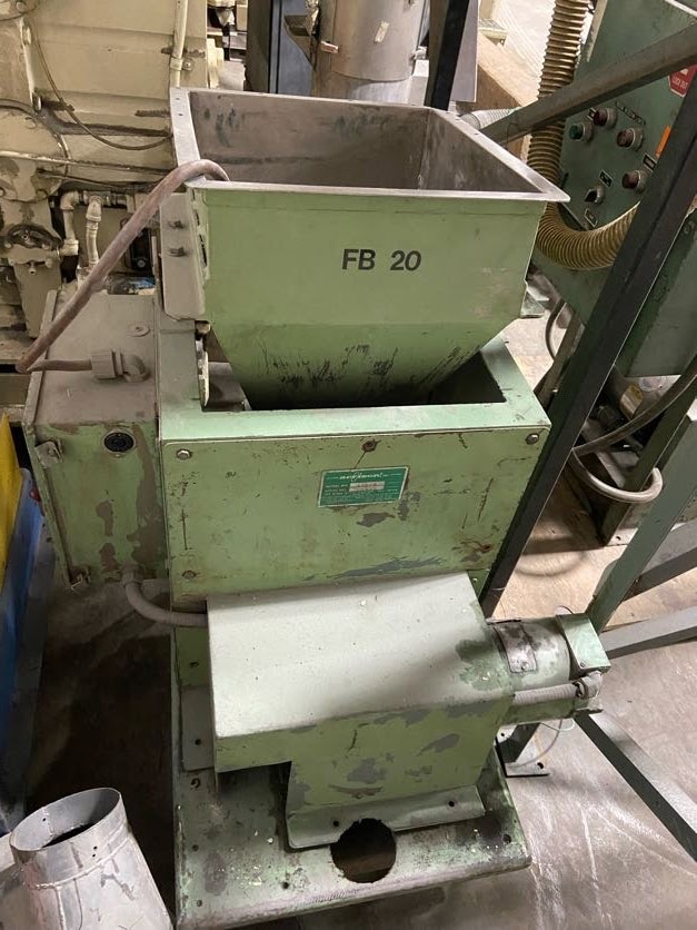 Pelletizing line,4.5'' Johnson Standard 30:1 L/D 150 HP DC Single Screw. Screen changer, strand die, water bath air knife and pelletizer - Image 5