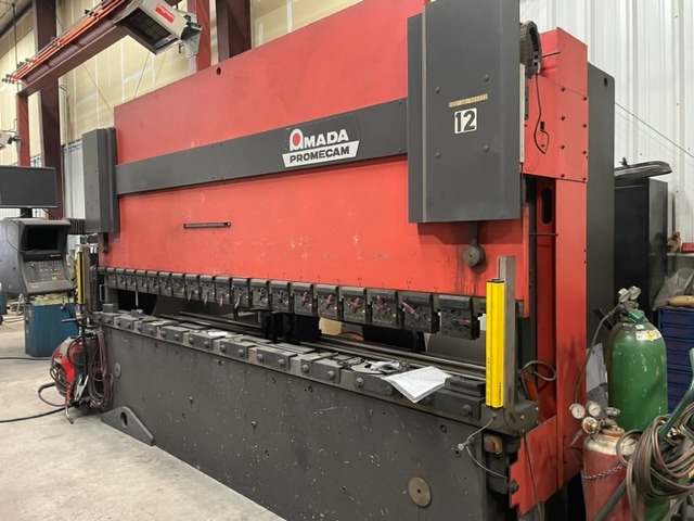 138 Ton x 13' Amada HFB 125-40 CNC Press Brake, 1996 - 6 Axis Backgauge - Image 2