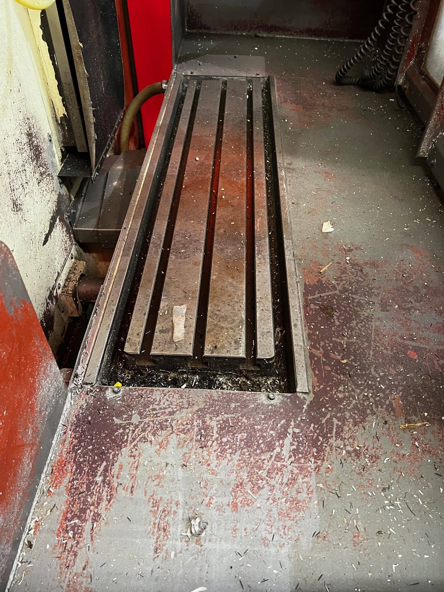 13" x 50" Acer CNC Bed E - Mill Supra 1350B, 2001 - Anilam Control - Image 4