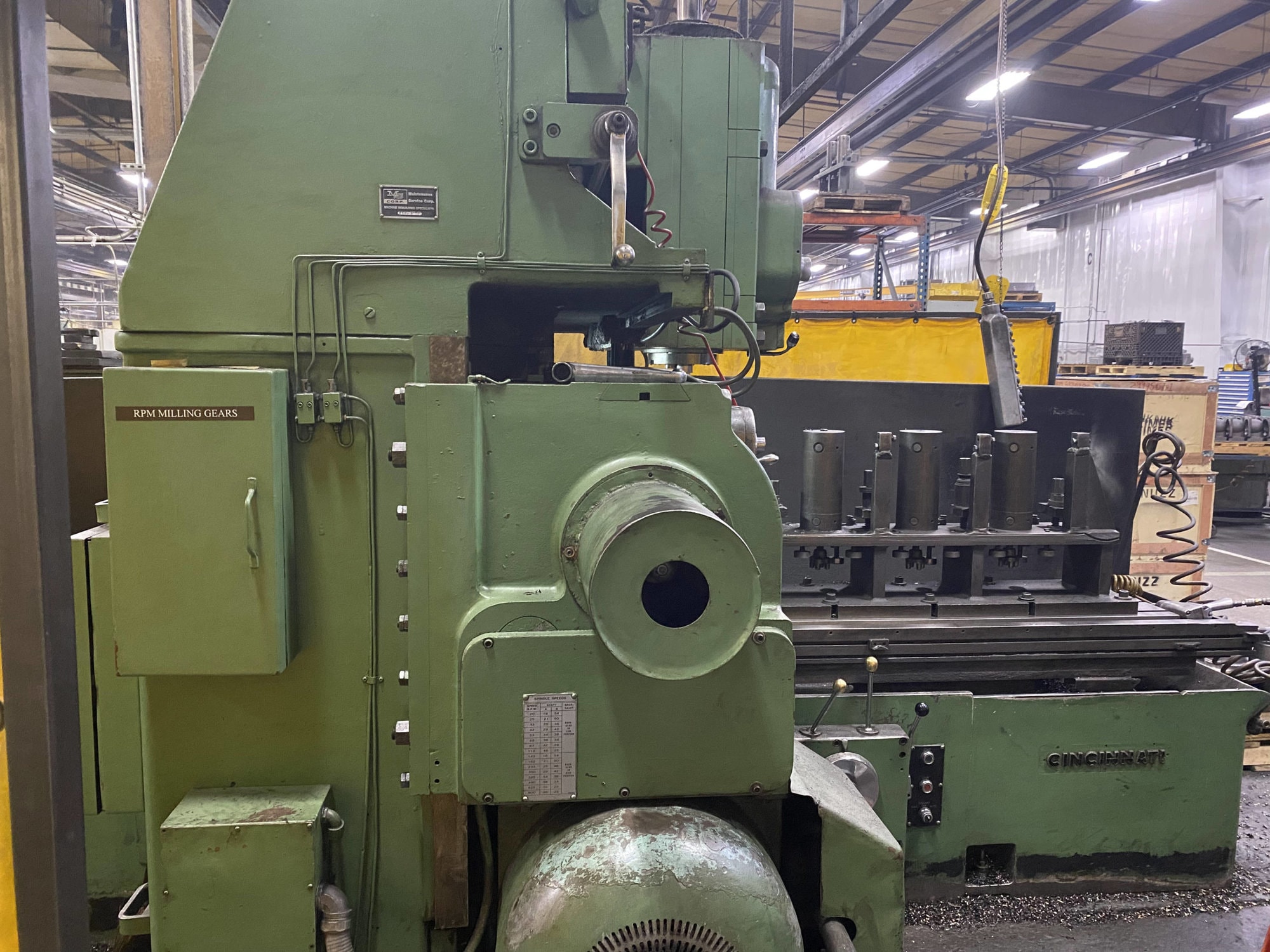 Cincinnati Hypowermatic 500 Series Milling Machine, Rebuilt In 1989- Tooling Included, Available Immediately - Image 4
