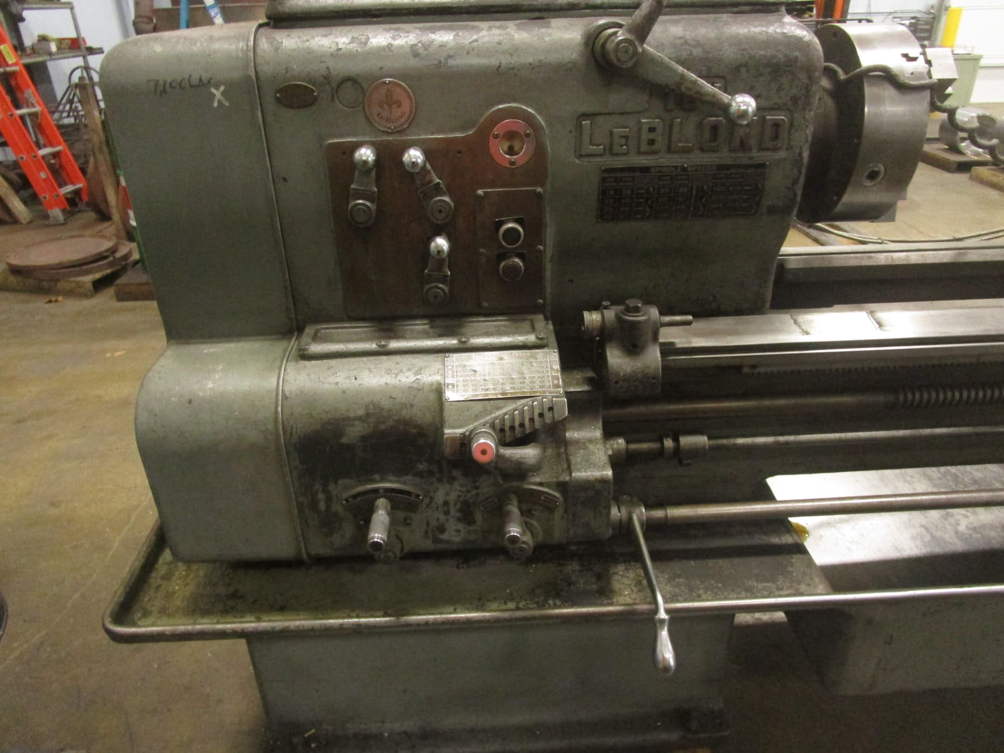 16" x 54" Leblond Heavy Duty Engine Lathe - Tailstock, 10" 3-Jaw Chuck, 2" Bore, Available Immediately - Image 5