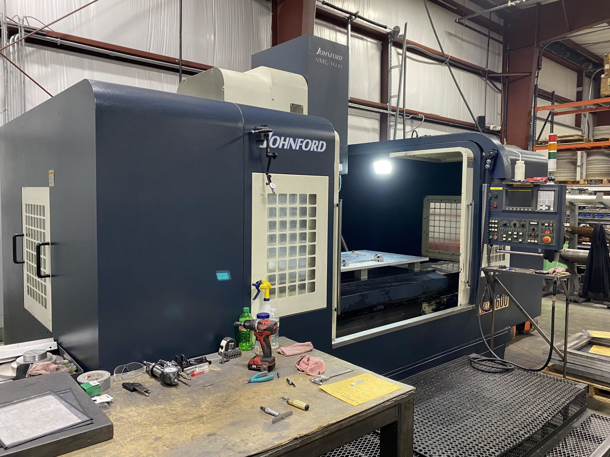 Johnford VMC-1600, 2004- Equipped With Fanuc Control - Image 4