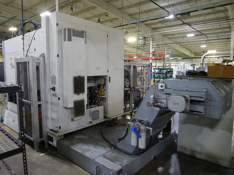 EMAG VL3DUO VTL, 2017- Fanuc Control, Dual Spindle, Manual Guide - Image 4