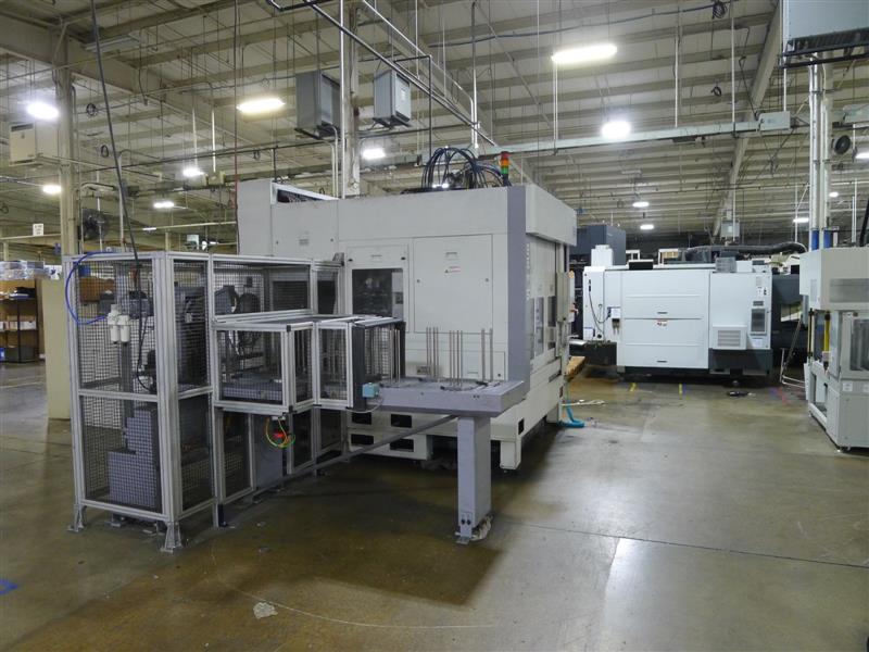 EMAG VL3DUO VTL, 2017- Fanuc Control, Dual Spindle, Manual Guide - Image 2