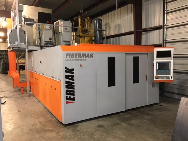 3000 Watt Ermak Fibermak Fiber Laser, 2011- 6' x 12' Dual Shuttle Tables, New Cutting Head and CNC Control in 2018