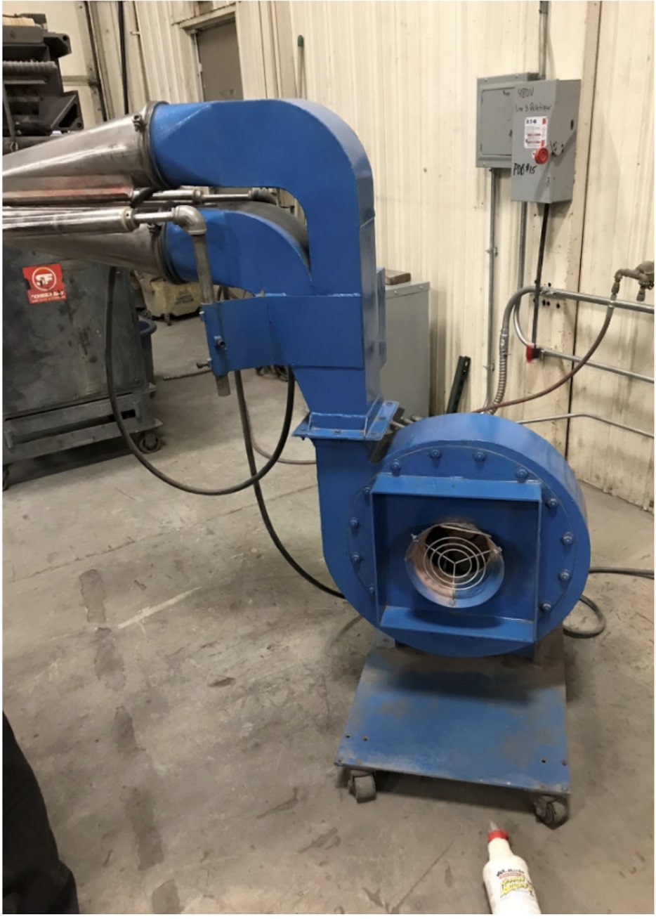NRM/Davis-Standard Corp 4.5 32:1 L/D Ratio Vented Extruder 1999 , strand die, water bath and with Pelletizer - Image 4