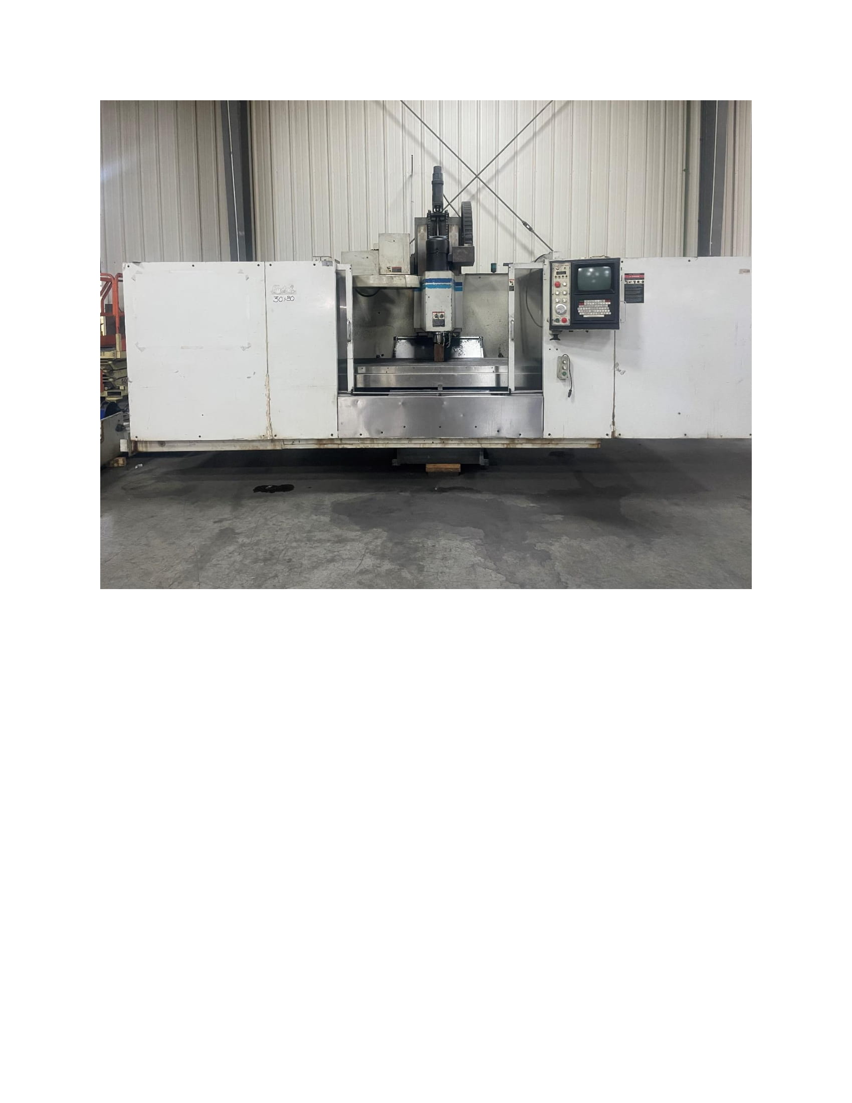 Fadal 8030 HT, VMC- 1995, 88HS Control, 30 ATC, 8,000 RPM.