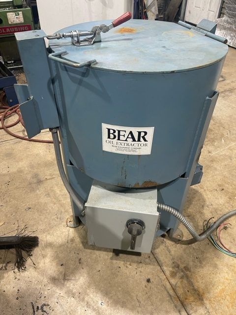 Bear Oil Extractor Centrifuge Chip Wringer