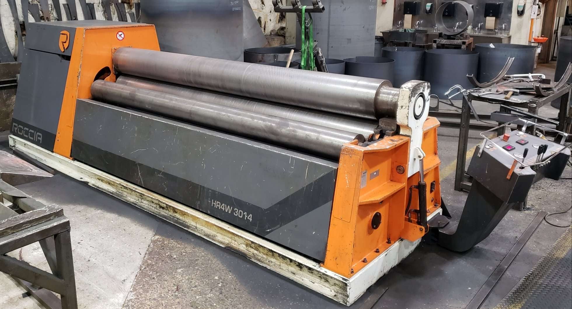 Roccia 1/2" x 10' HRW3014 Plate Roll, 2012