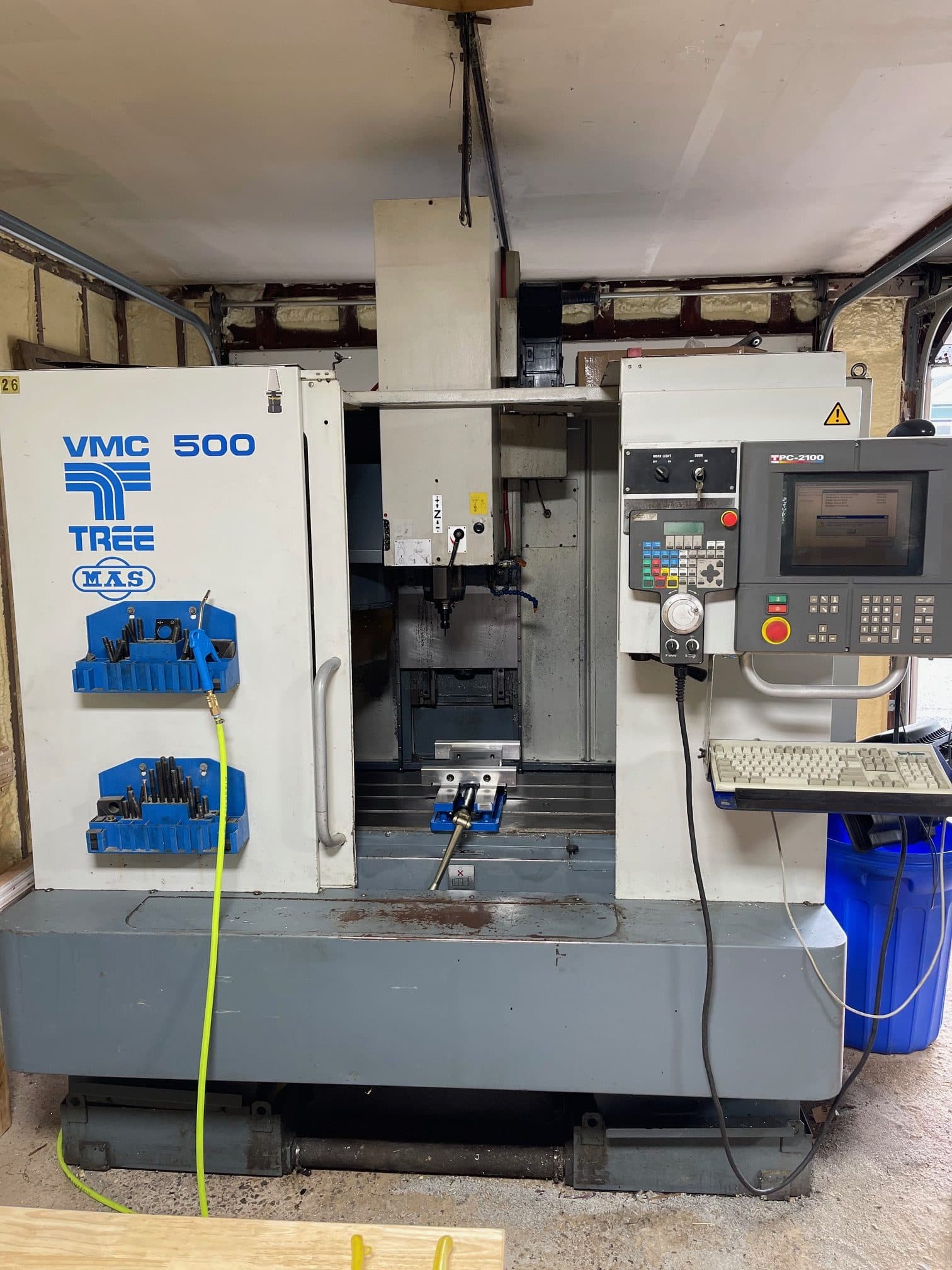 Tree VMC 500 VMC, 1998- 8K rpm, USB