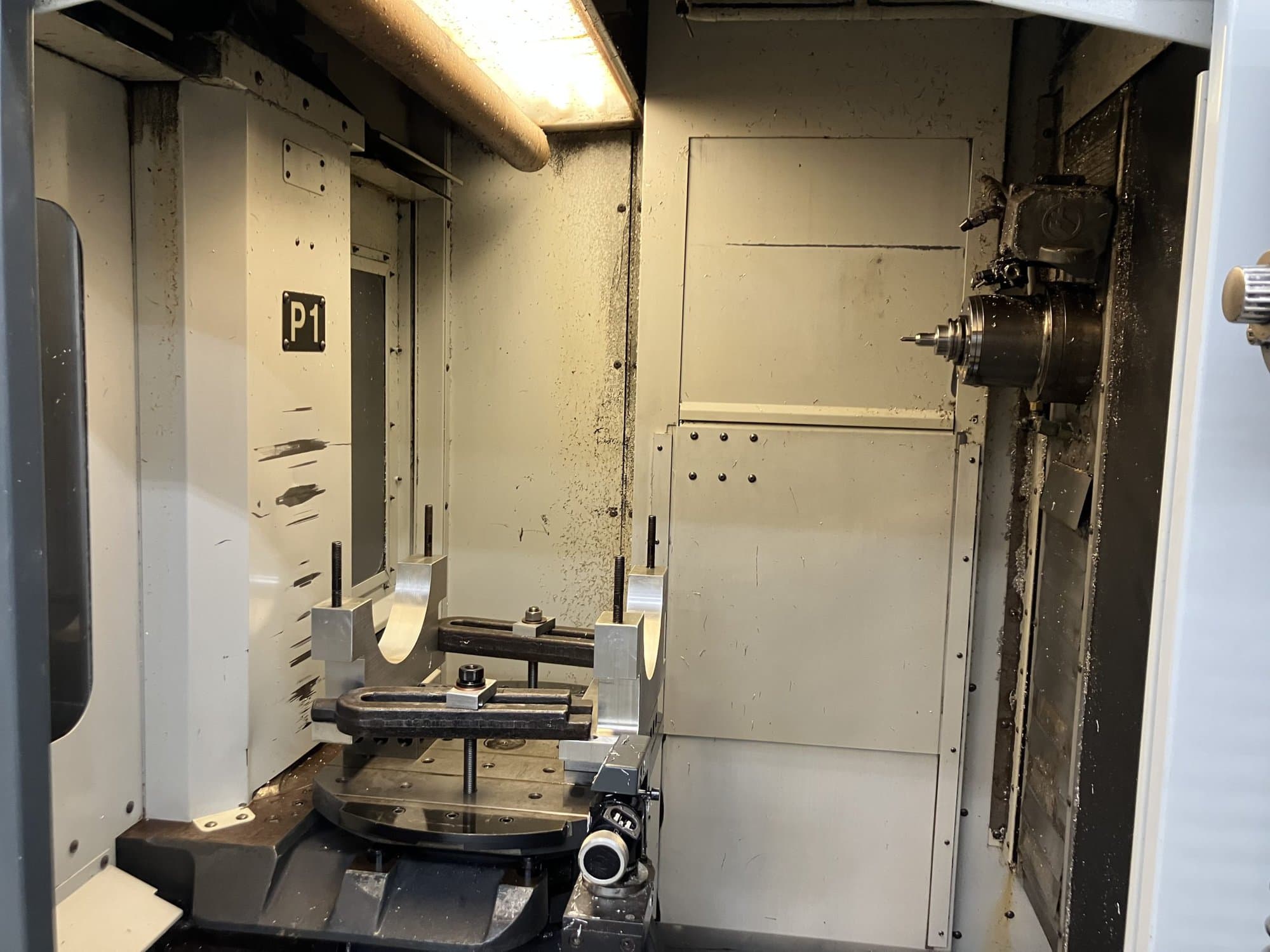Haas EC-400PP HMC, 2015- 6 Station Pallet Pool, WIPS, 12k RPM Spindle, 70 Tool ATC - Image 5