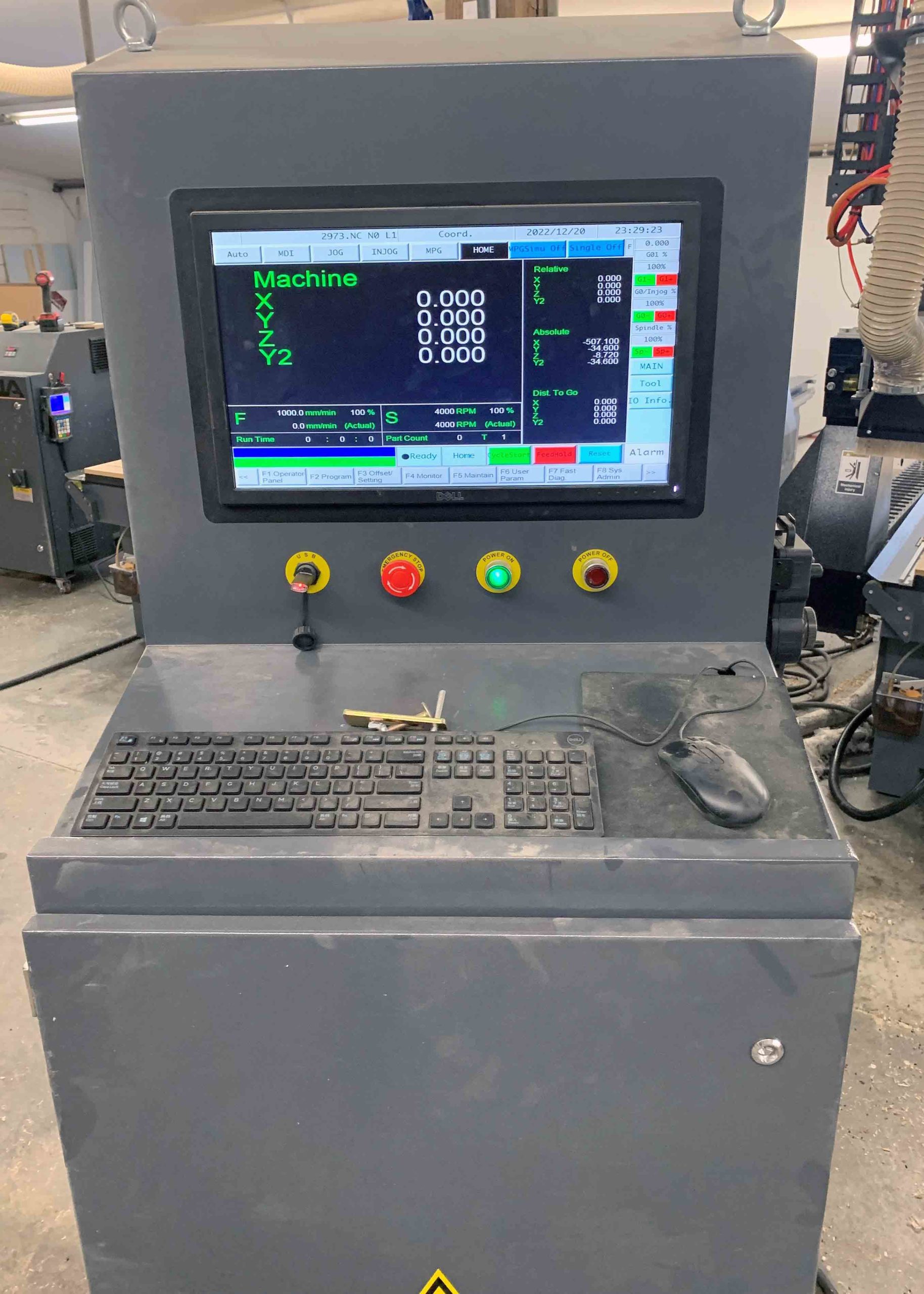 5' x 10' Laguna Smart Shop 2S CNC Router, 2021- 12HP Spindle, Servo Motors, Probe, 8 Tool Changer, Vac Pumps, 5HP Dust Collector - Image 2