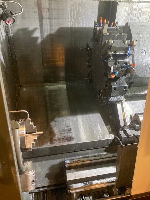 Haas ST-20Y CNC Lathe, 2019- Sub Spindle, Tool Presetter, 24 Station Turret, Tooling Included - Image 4
