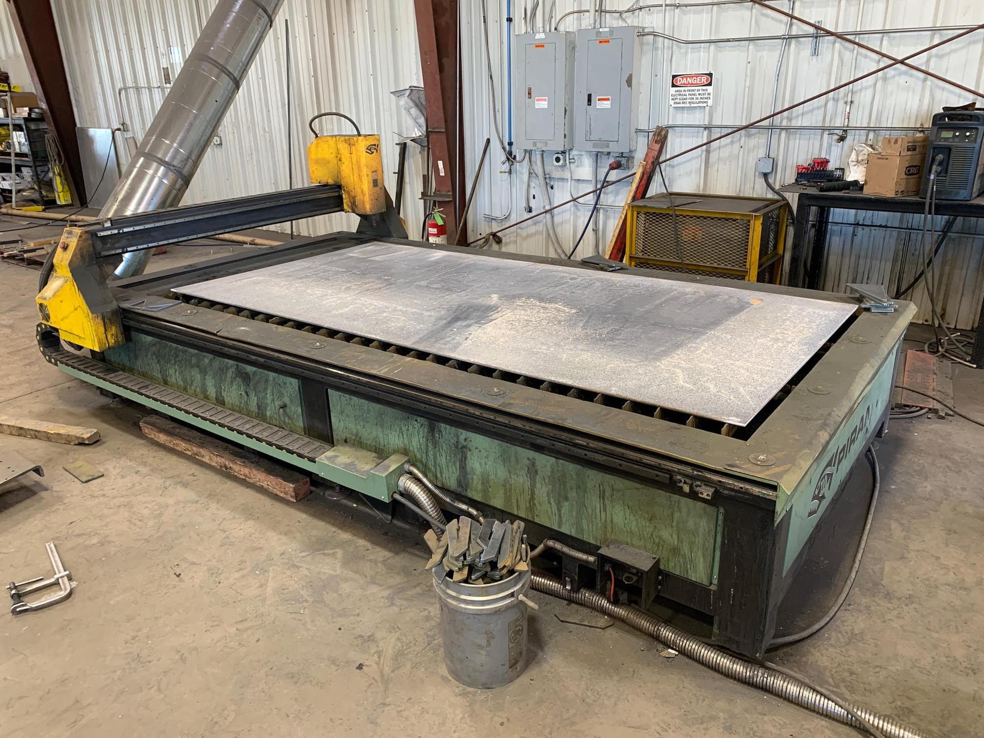 5' x 10' Piranha C510 CNC Plasma Table, 2020- Hypertherm Powermax 125 - Image 5