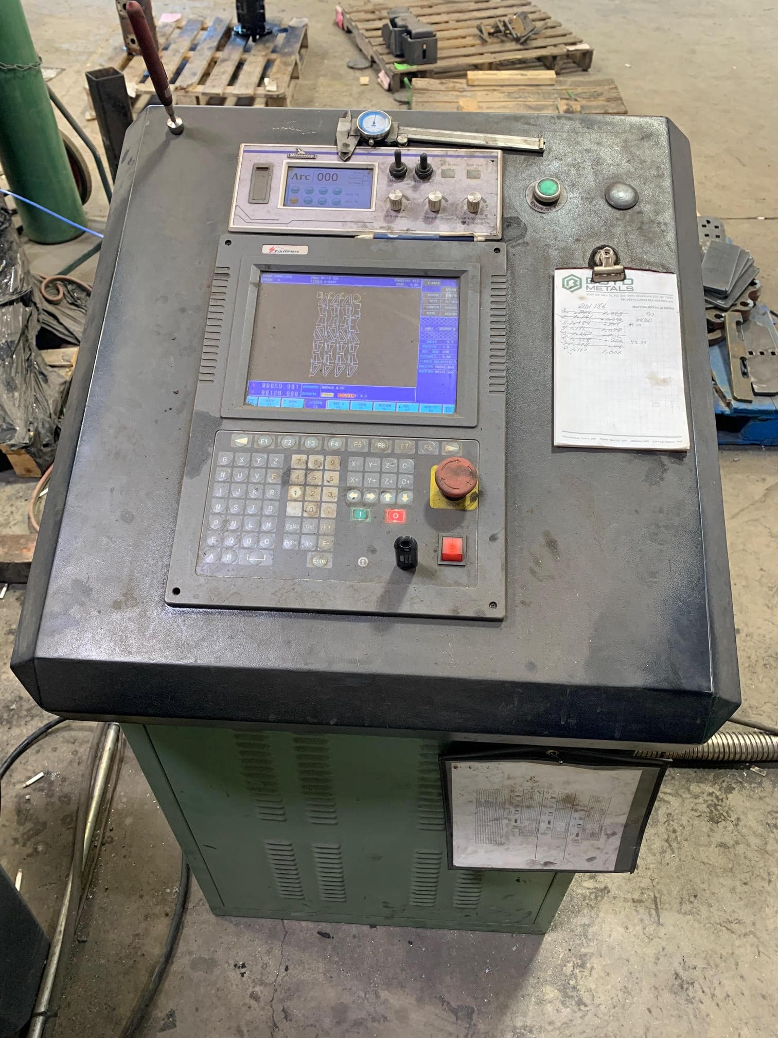 5' x 10' Piranha C510 CNC Plasma Table, 2020- Hypertherm Powermax 125 - Image 6