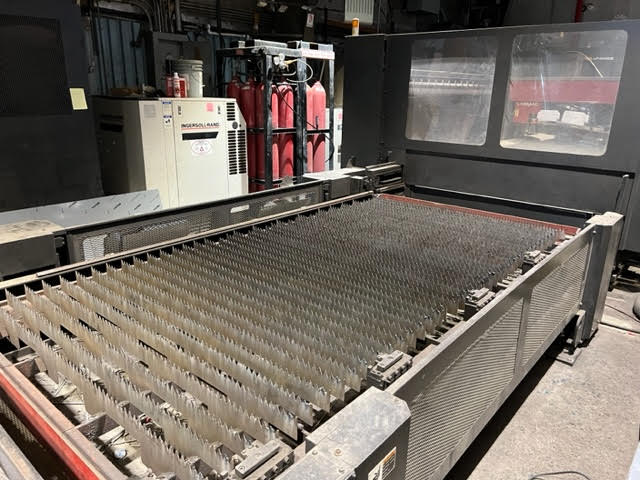 4000 watt Amada FO-3015 CO2 Laser, 2001 - 5' x 10' Table - Image 4