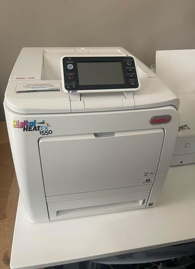 iColor 550 Digital Color + White Media Transfer Printer -Toner Cartridges Included