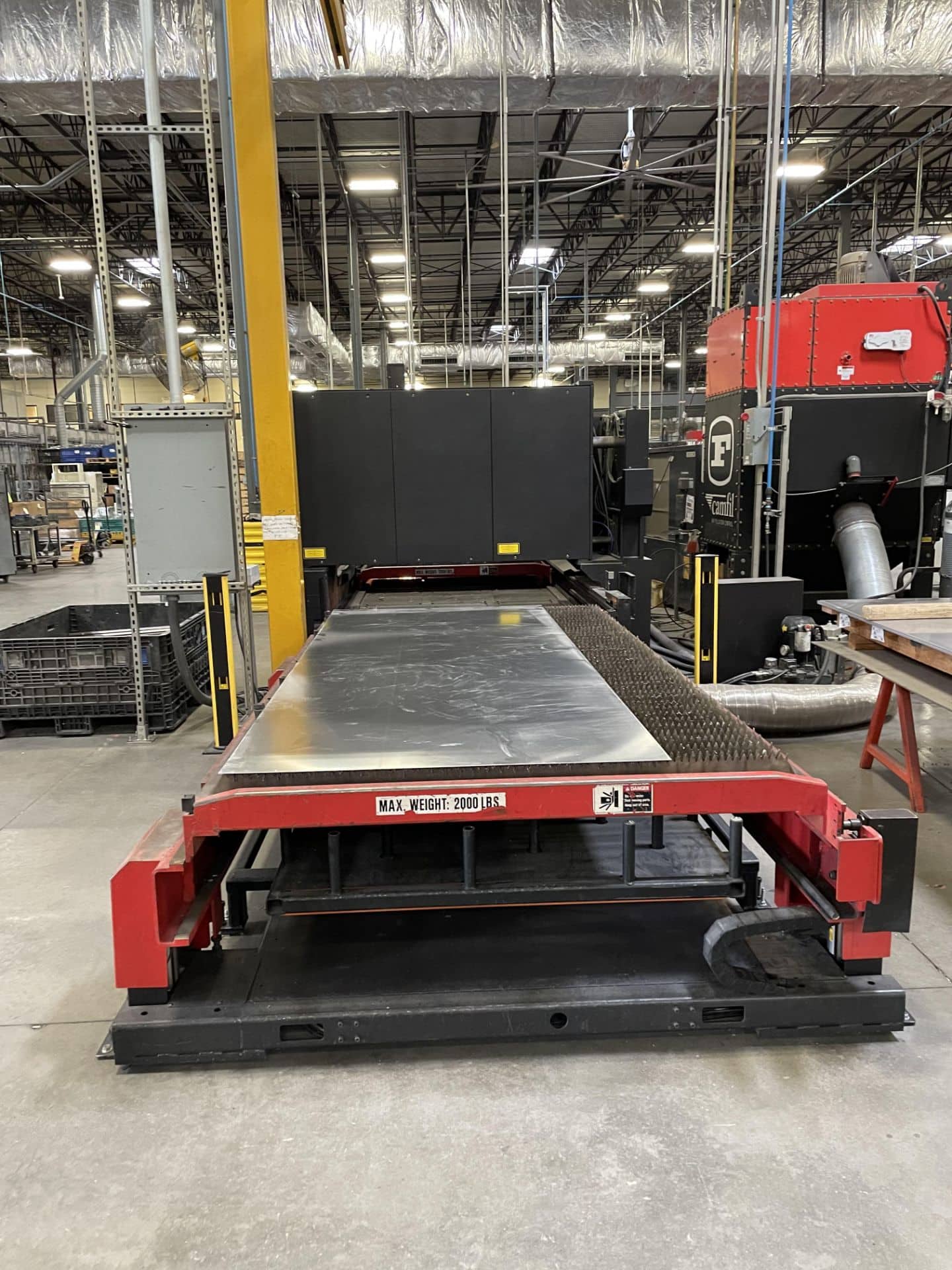 5'x10' Amada LCG 3015 CO2 Laser, 2015- New optics, Vacuum Pump, Turbo and Filters - Image 5