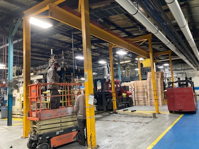 7.5 ton John Maye Overhead Crane