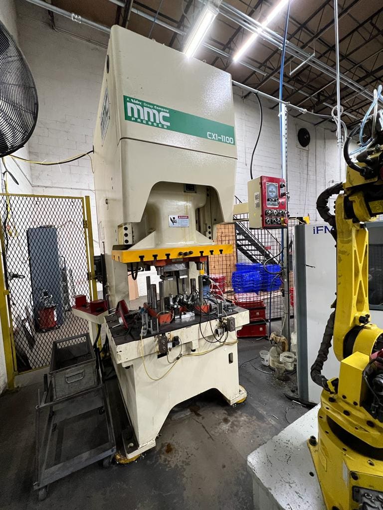 121 Ton Minster CX1-1100 Stamping Press, 2013 - Equipped with Wintriss WPC 2000 Control