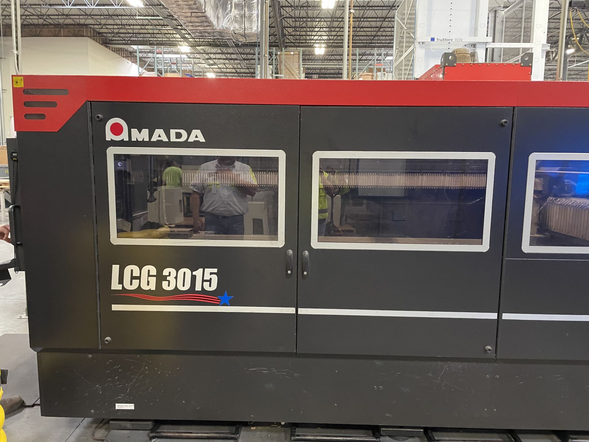 5'x10' Amada LCG 3015 CO2 Laser, 2015- New optics, Vacuum Pump, Turbo and Filters
