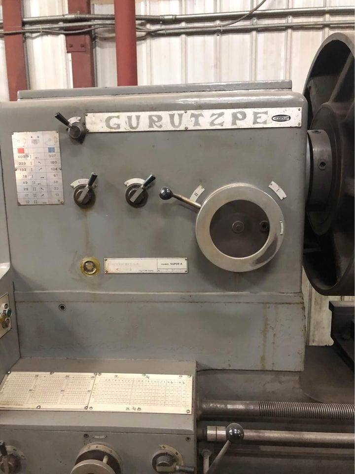 47"x168" TimeMaster Gurutzpe Engine Lathe- 36" Chuck