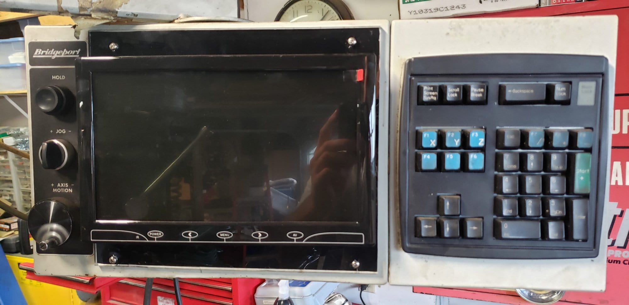 Bridgeport, Ez-Trak CNC Knee Mill, 1999- Tooling, 2-Axis CNC, DRO - Image 2
