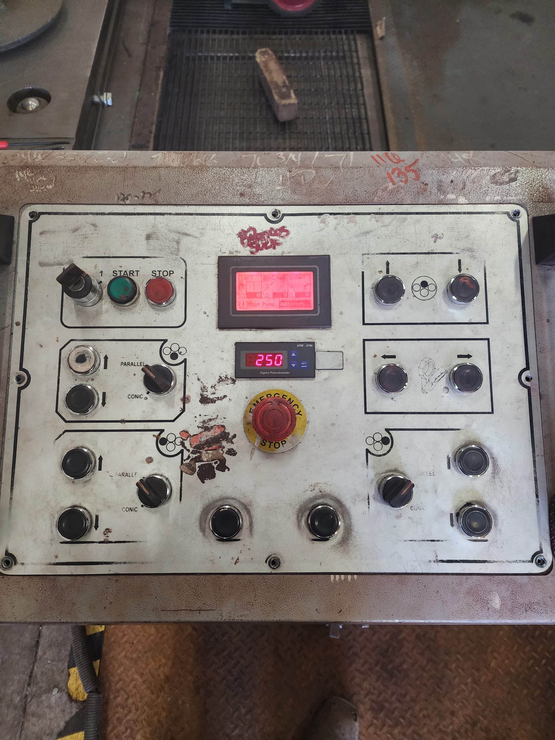 1-3/16" X 13' JMT Durma HRB-4 4030 Plate Roller, 2012 - Image 2