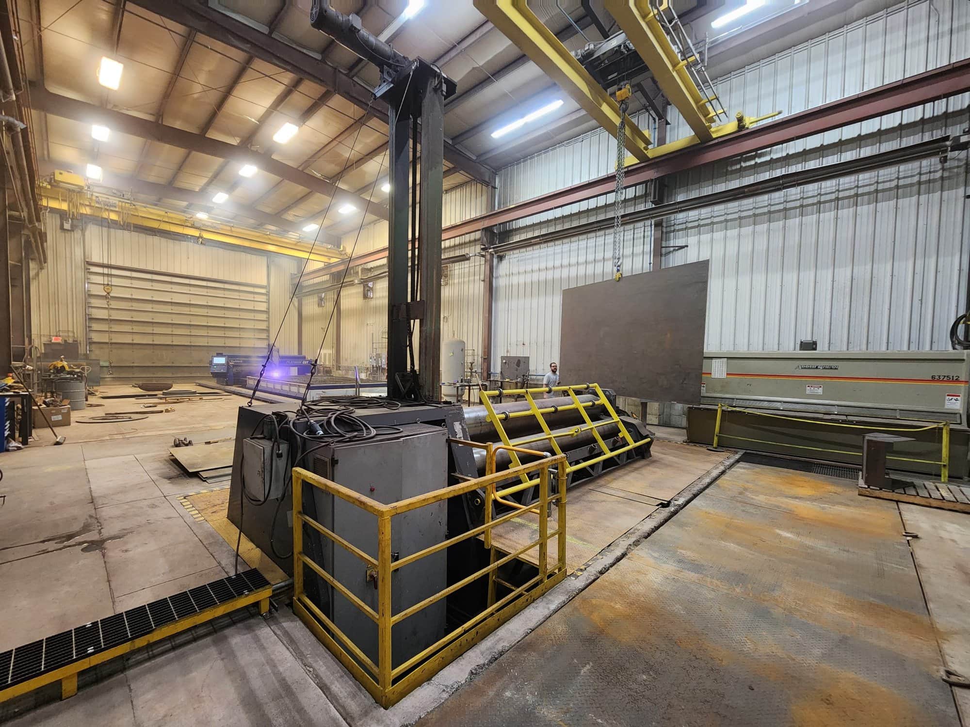 1-3/16" X 13' JMT Durma HRB-4 4030 Plate Roller, 2012 - Image 3
