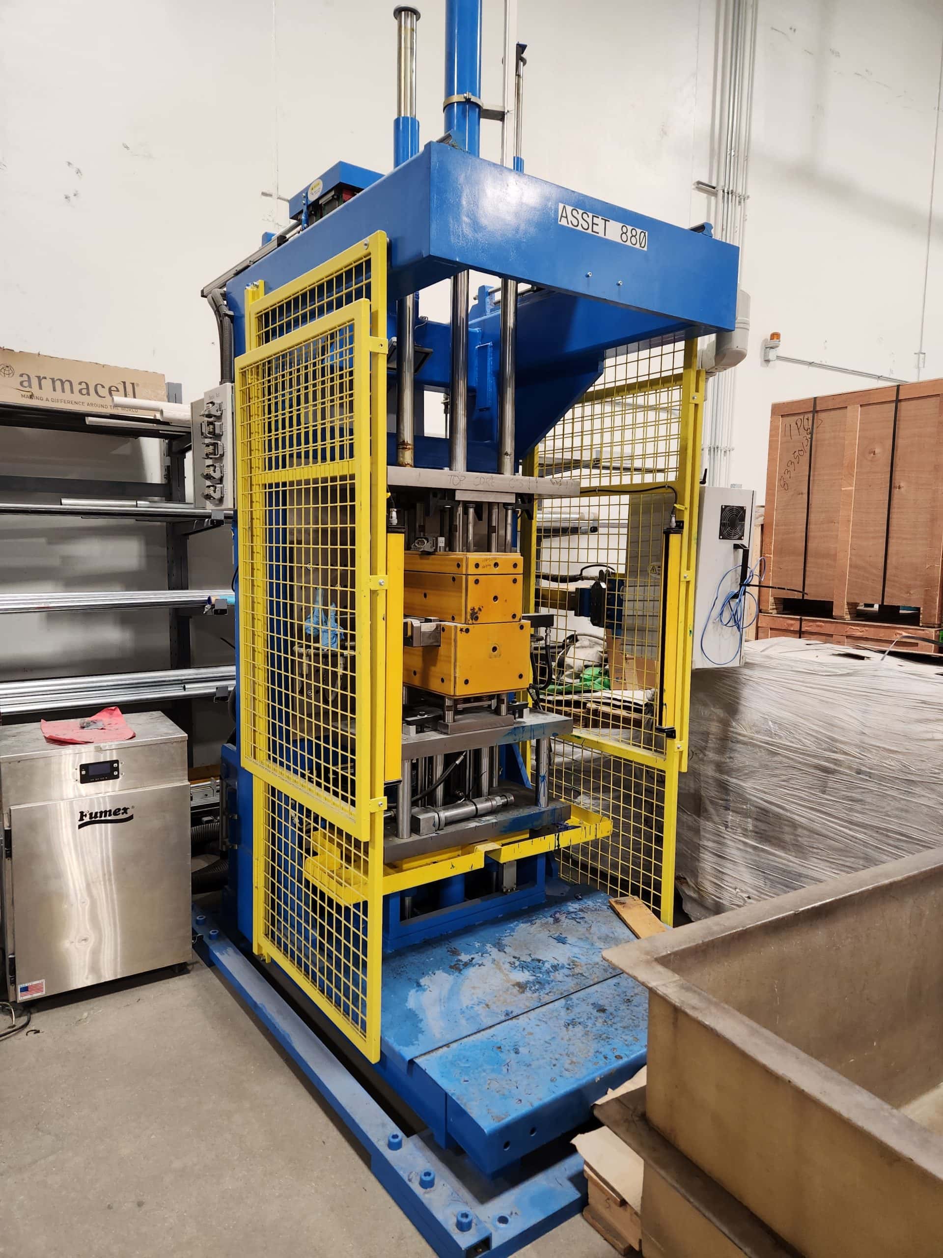 10 Ton XU SHI Hag-E-10-Z Vertical Mold Injection Press, 2021 #3