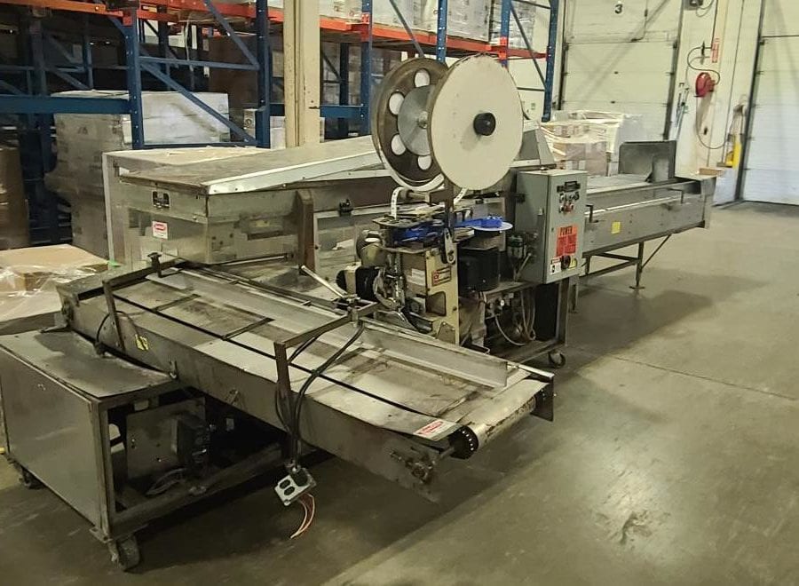 United Bakery Equipment 1216H Bagger with a Kwik Lok Closure and Printer