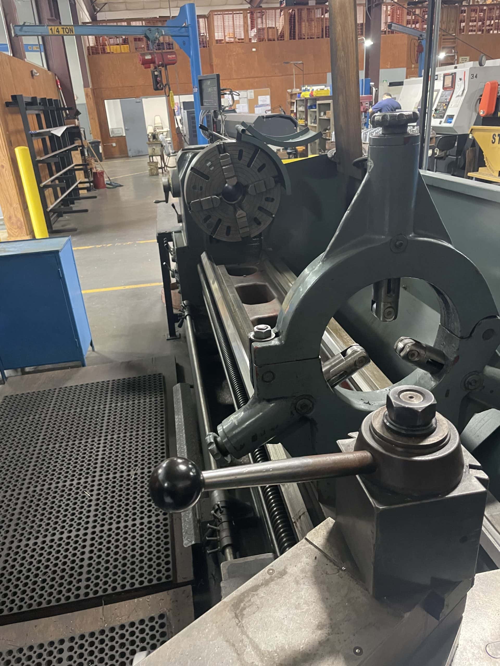 Kingston HD26120 Engine Lathe, 2013 - Equipped with Digital Readout, Tooling - Image 6