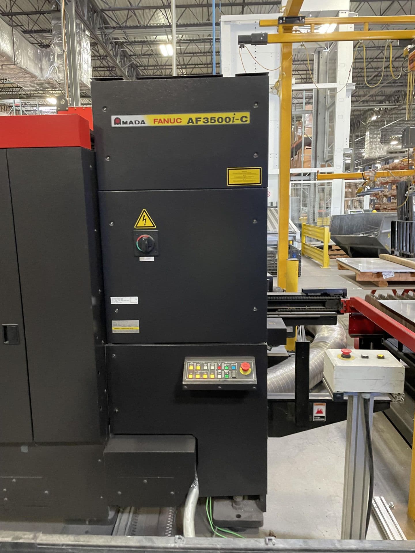 5'x10' Amada LCG 3015 CO2 Laser, 2015- New optics, Vacuum Pump, Turbo and Filters - Image 7