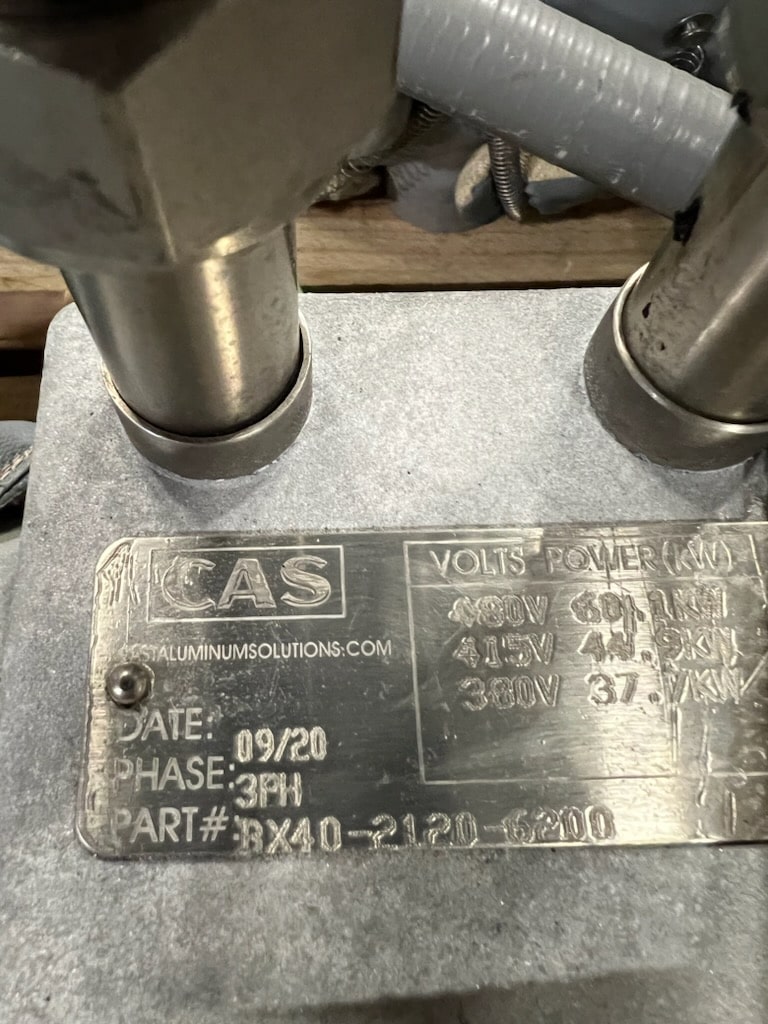 CAS CAST-X 4000 60kW Liquid Circulation Heater, 2020 - Low Use (1) - Image 3