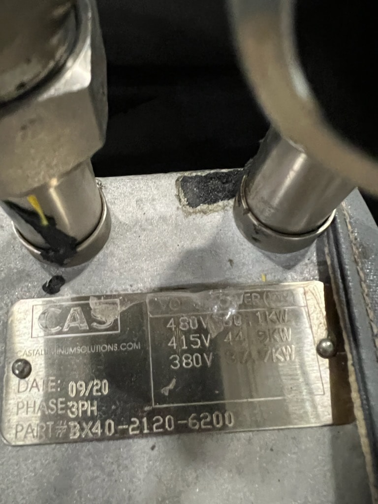 CAS CAST-X 4000 60kW Liquid Circulation Heater, 2020 - Low Use (2) - Image 3